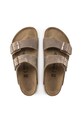 Nubuck παντόφλες Birkenstock Arizona 352201 καφέ