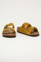 Birkenstock - Klapki zamszowe Arizona zielony