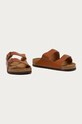 Birkenstock slapi de piele Arizona 1019019 maro AA00