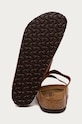 Încălțăminte Birkenstock slapi de piele Arizona 1019019 maro