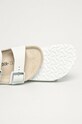 Încălțăminte Birkenstock papuci din piele Arizona 51131 alb