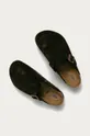 Birkenstock suede sliders Boston  Uppers: Suede Inside: Natural leather Outsole: Synthetic material
