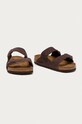 Birkenstock - Kožené šľapky Arizona 1019007 hnedá SS21