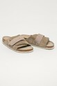 Birkenstock - Kožené pantofle Kyoto 1019205 šedá SS21