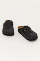 Birkenstock Boston SFB Nubuck Black 59461 black AA00