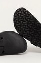Nubuck παντόφλες Birkenstock Boston SFB μαύρο 59461