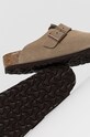 Boty Semišové pantofle Birkenstock Boston 560771 béžová