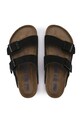 Замшевые шлепанцы Birkenstock Arizona 951321 чёрный