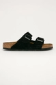 negru Birkenstock papuci din piele Arizona De bărbați