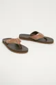 Aldo - Bőr flip-flop Kievit 220 barna