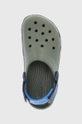 zielony Crocs Klapki