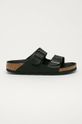 Pantofle Birkenstock Arizona Imitace - kůže černá 1019069