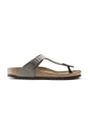 Žabky Birkenstock Gizeh plochý šedá 43391