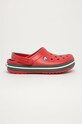 Crocs papuci Crocband sintetic rosu CROCS.CROCBAND..11016.U