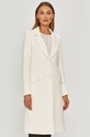 Patrizia Pepe - Kabát 8S0364.A5J1 bílá SS21