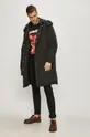 AllSaints - Пухова куртка чорний