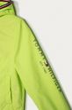Tommy Hilfiger - Detská bunda 104-176 cm žlto-zelená