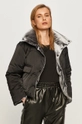 AllSaints - Kurtka puchowa dwustronna LACEY PUFFER szary