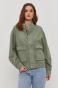 Levi's geacă din denim necaptusit verde 34240.0004