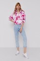 Bomber bunda Calvin Klein Jeans J20J215643.4891 růžová SS21