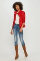 Desigual Geacă ramones 21SWEW73 rosu SS21