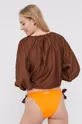 Пляжная рубашка Max Mara Leisure коричневый