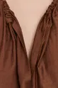 hnedá Plážová košeľa Max Mara Leisure