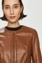 коричневый Pennyblack Кожаная куртка