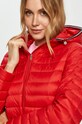 Péřová bunda Tommy Hilfiger červená WW0WW30842.4891