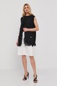 Pinko - Bezrękawnik 1G15N8.8440 czarny SS21