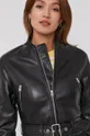 fekete United Colors of Benetton rövid kabát