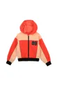 Παιδικό μπουφάν DKNY πορτοκαλί