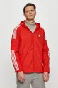 piros adidas Originals - Rövid kabát GN3473 Férfi