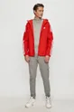 adidas Originals - Rövid kabát GN3473 piros