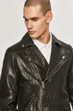 μαύρο Tigha - Δερμάτινο jacket