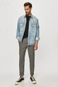 Tommy Jeans - Rifľová bunda DM0DM10299.4891 modrá SS21