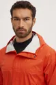 orange Helly Hansen rain jacket Loke