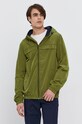 Куртка Sisley с капюшоном зелёный 2QK853CD9.028