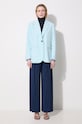 Samsoe Samsoe blazer F21100157 turquoise SS25