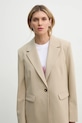 Пиджак Samsoe Samsoe бежевый F21100157