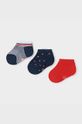 sýtočervená Mayoral - Detské ponožky (3-pak) Chlapčenský