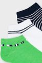 Mayoral - Detské ponožky (3-pak) sýto zelená