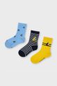 žltá Mayoral - Detské ponožky (3-pak) Chlapčenský