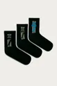 чорний CR7 Cristiano Ronaldo - Дитячі шкарпетки (3-pack) Для хлопчиків