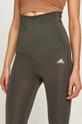 szary adidas - Legginsy ciążowe GL4049