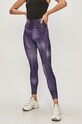 Reebok - Legginsy GI8022 wzorzyste fioletowy GI8022