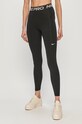 Nike - Legginsy z elastanem czarny CZ9779