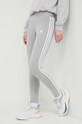 Legíny adidas pletenina šedá GV6017