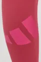 różowy adidas Performance Legginsy GM2987