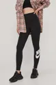 čierna Nike Sportswear - Legíny Dámsky